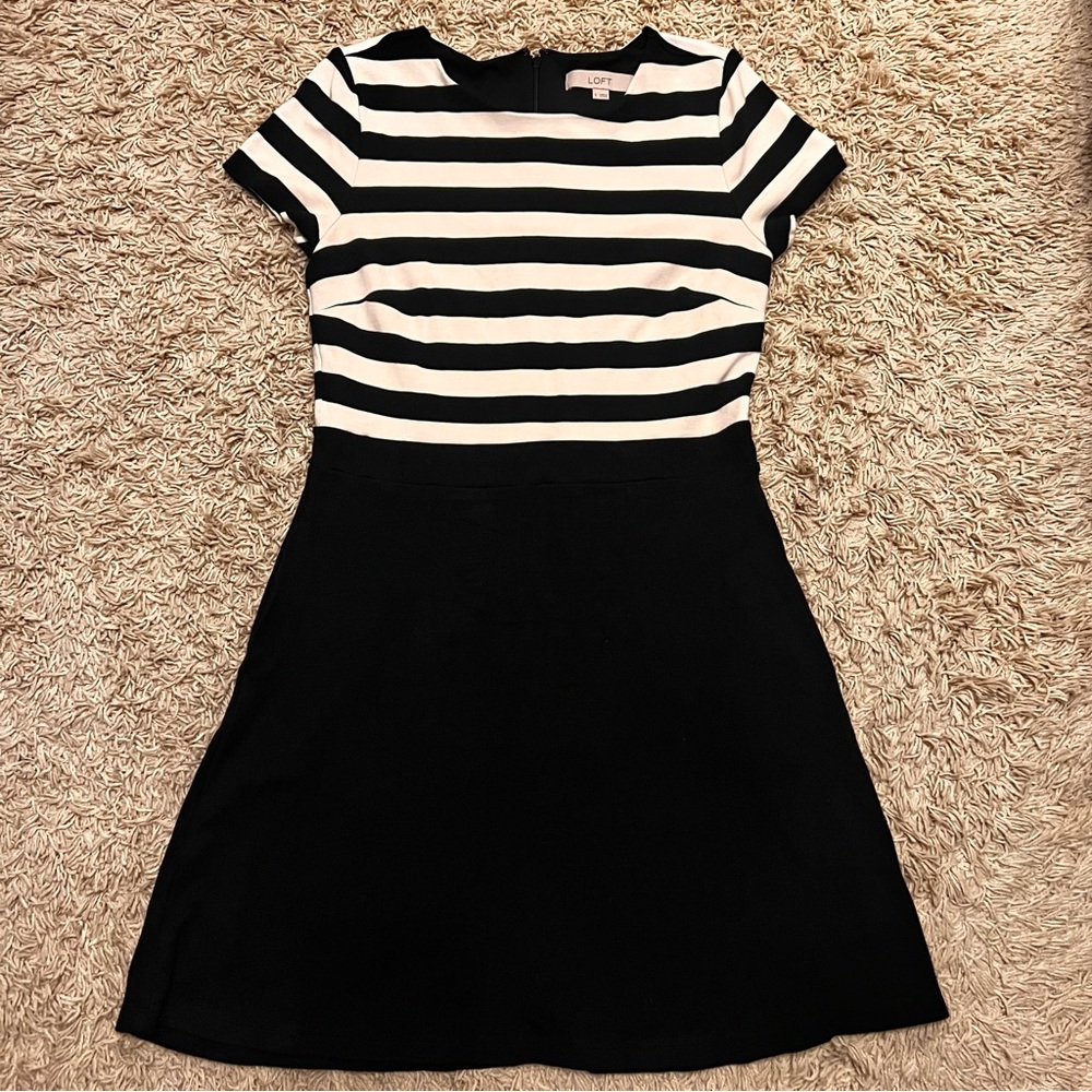 LOFT skater dress size 8